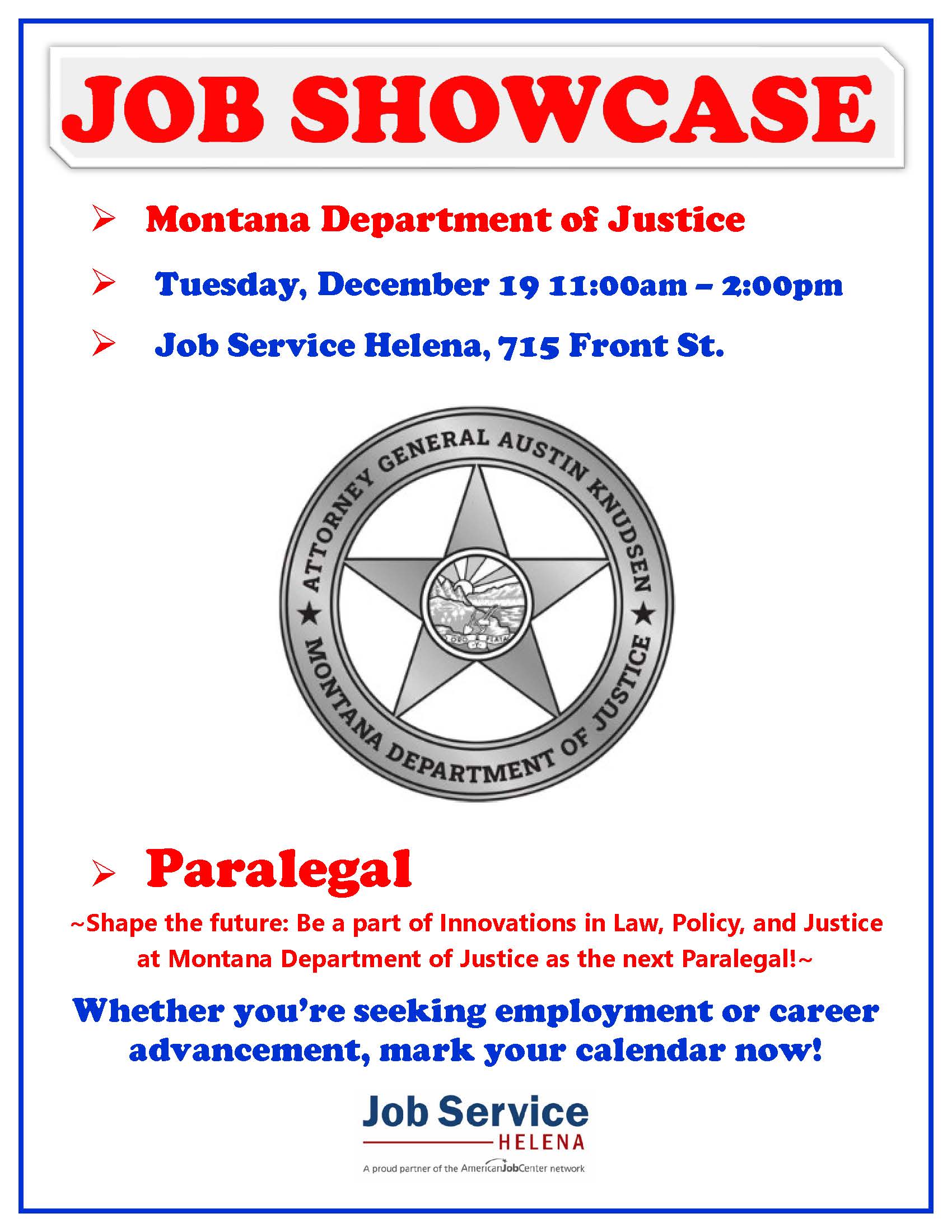 HelenaDOJ Job Showcase 121923