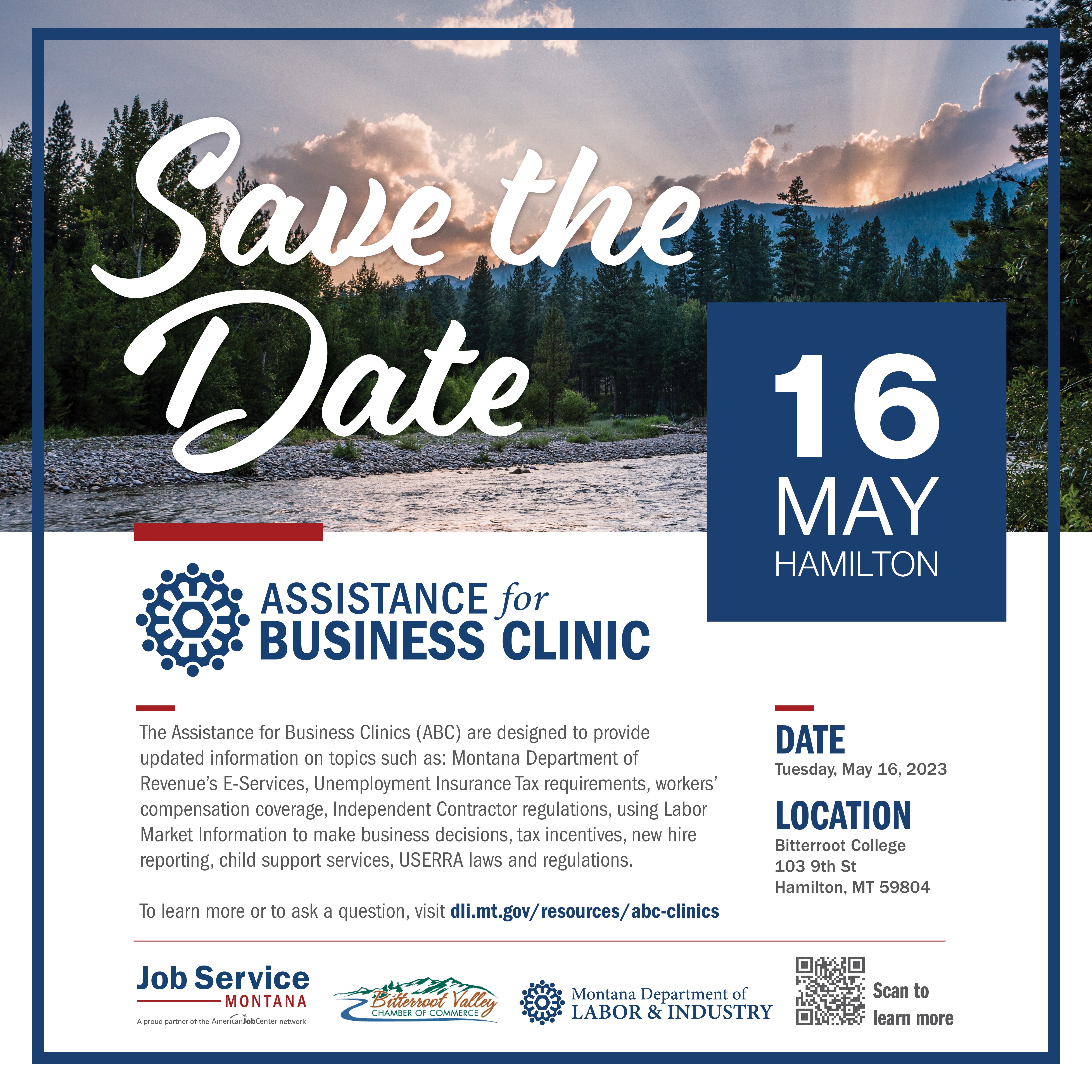 Hamilton ABC Clinic Flyer