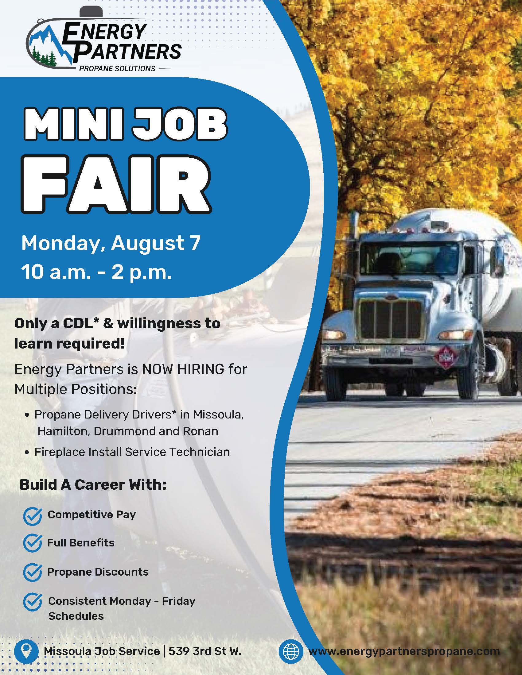 Missoula Energy Partners Mini Job Fair