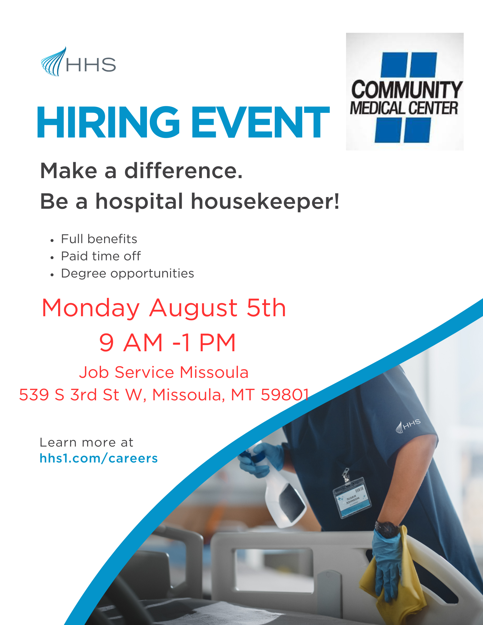 Missoula - HHS Hiring Event